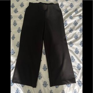 Loft cropped pants with elastic waistband